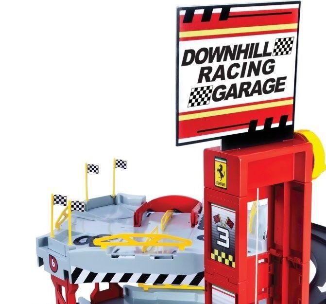 Игровой Гараж Street Fire + 2 машинки 1:43 BBURAGO