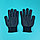 Перчатки рабочие х/б синтетические ПВХ хозяйственные вязанные. PHB2, фото 7