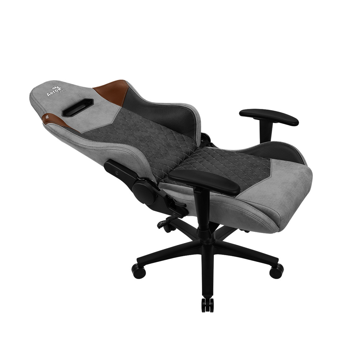 Игровое компьютерное кресло Aerocool DUKE Tan Grey - фото 1 - id-p104373418