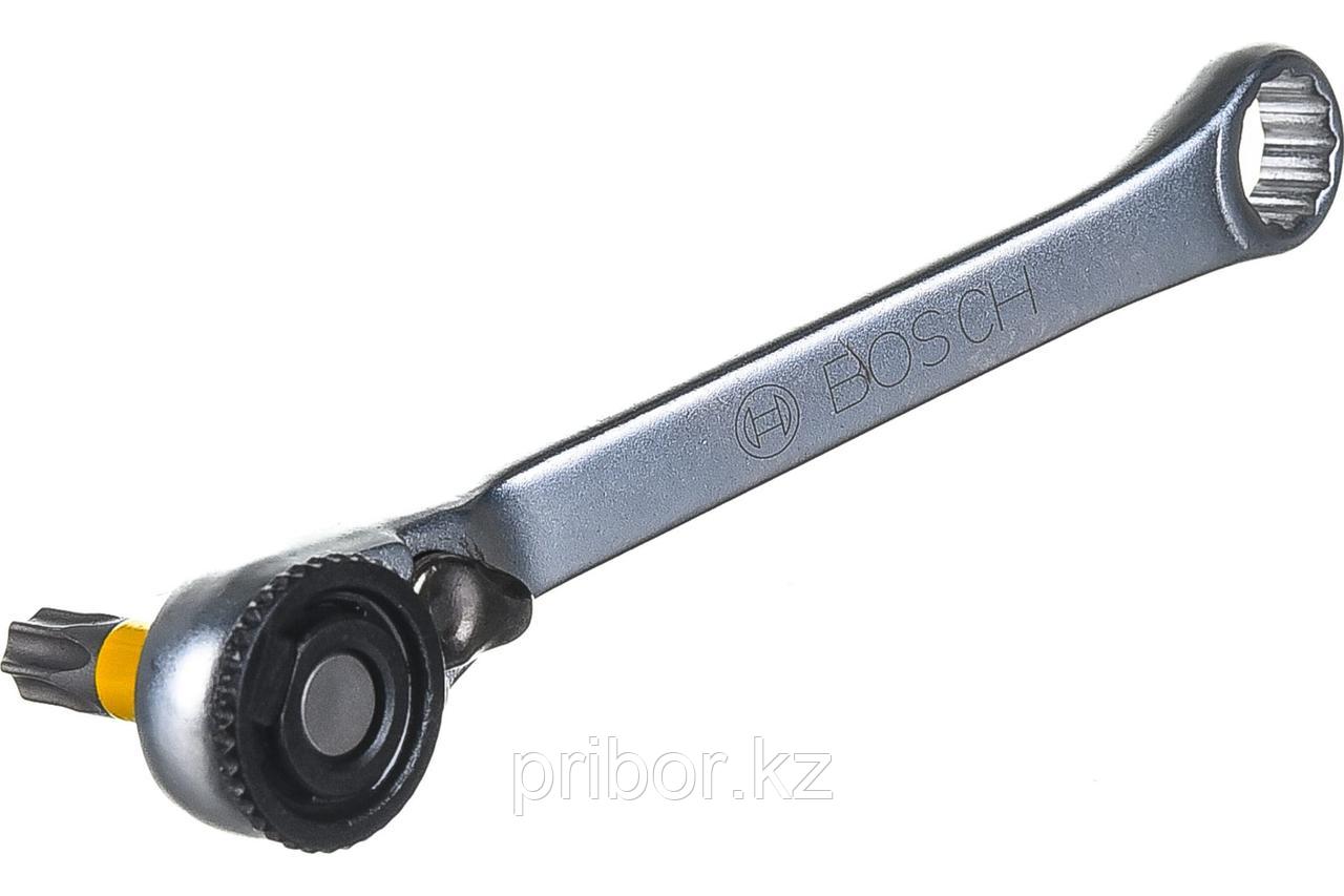 Bosch Набор бит и торцевых головок с ключом-трещоткой (27 предметов) - фото 8 - id-p104392163