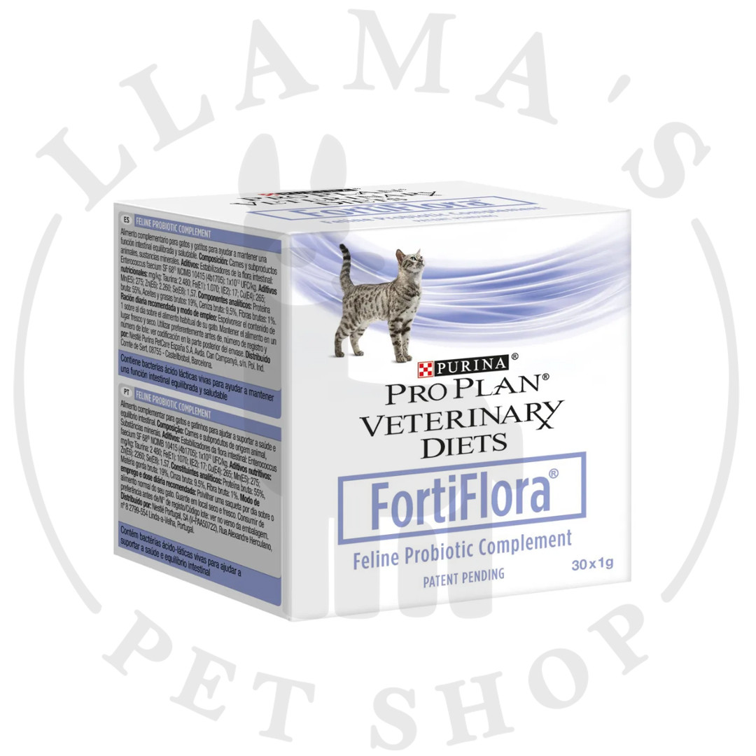 Purina Pro Plan Veterinary Diets Fortiflora Пищевая добавка для кошек с пребиотиком, 30 х 1 г - фото 1 - id-p104395897