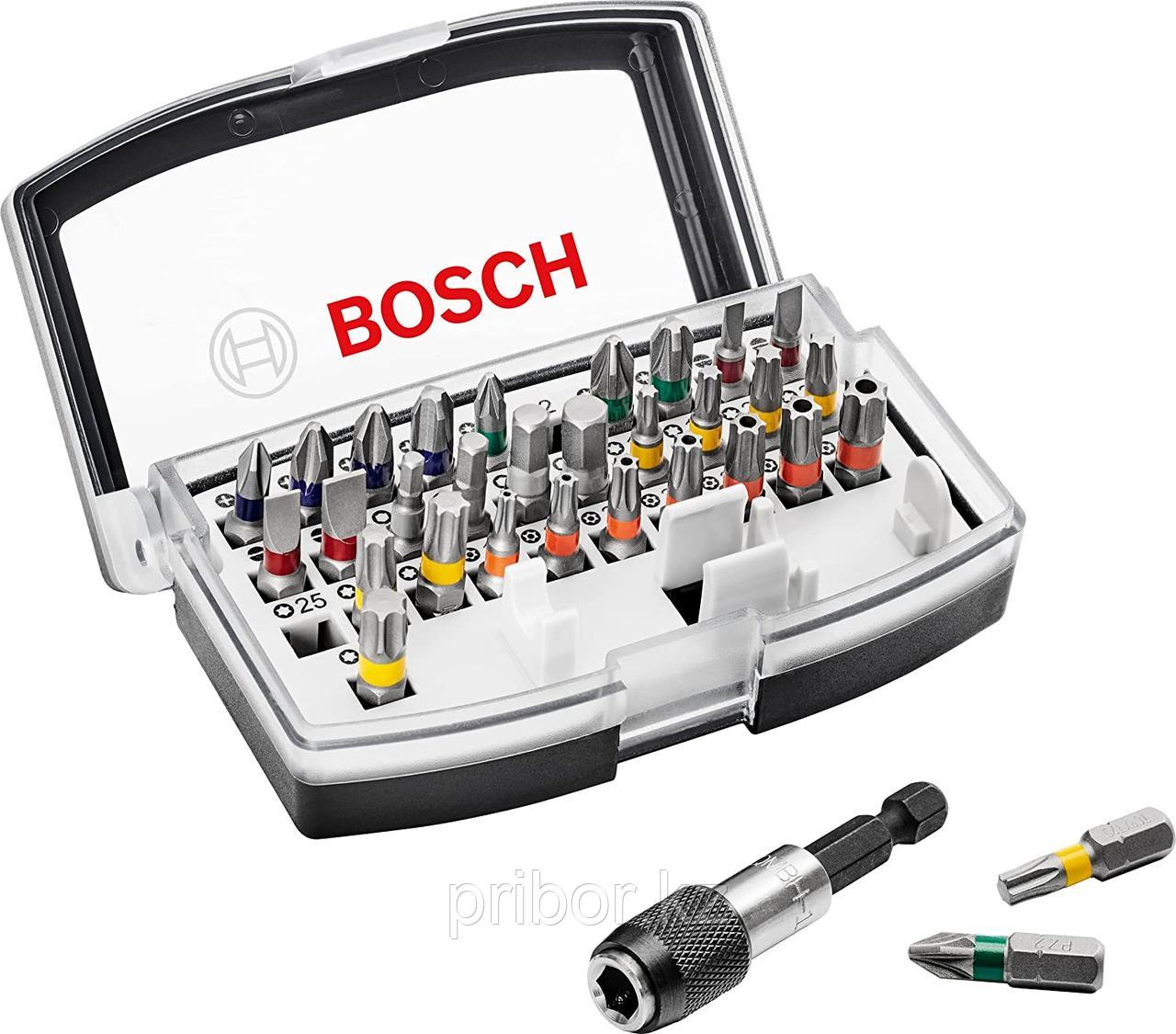 Bosch Набор бит с держателем для шуруповерта (32 предмета) - фото 2 - id-p104395865