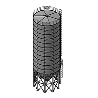 Силос для цемента 1235т