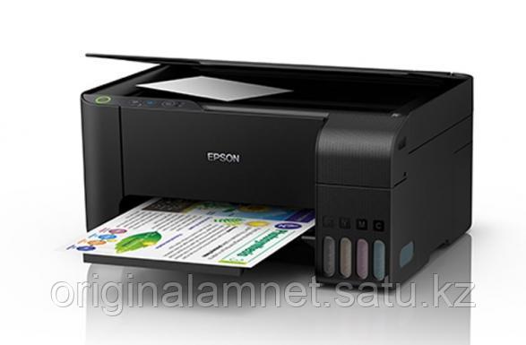 МФУ Epson L3110 с оригинальной СНПЧ и чернилами (id 104284707)
