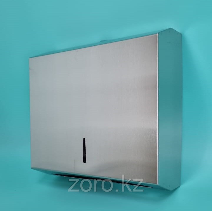 Диспенсер для бумажных полотенец (Z- укладка) металлический хром. ZM-1, фото 1