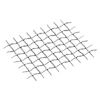 Сетки с квадратными ячейками из стальной рифленой проволоки (ГОСТ 3306-88)