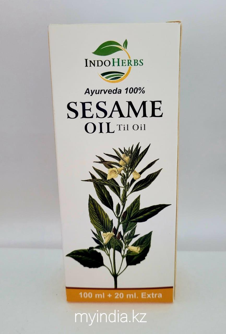 Кунжутное масло (Sesame oil INDOHERBS), 120 мл
