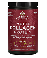 Dr. Axe / Ancient Nutrition, комплекс коллагенов и протеинов, 454,5 г (1 фунт)