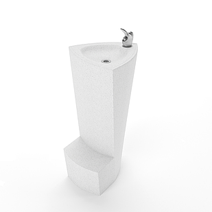 Питьевой фонтан из композитного мраморного камня JOTA, модель ALAFON