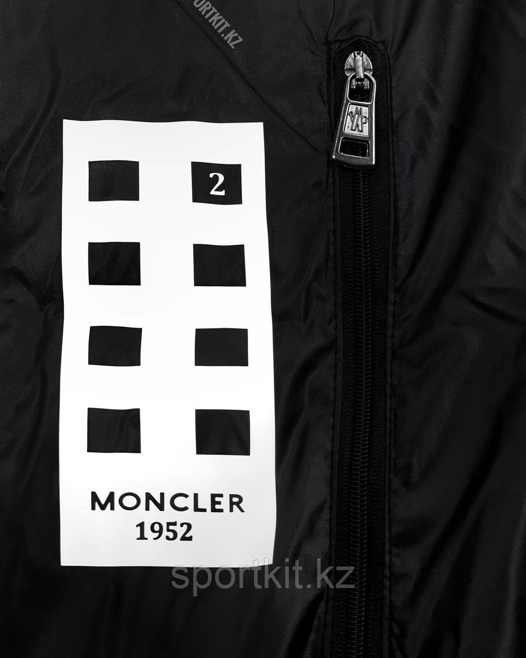 Мужская куртка Monclear 4013, черная - фото 3 - id-p104403220
