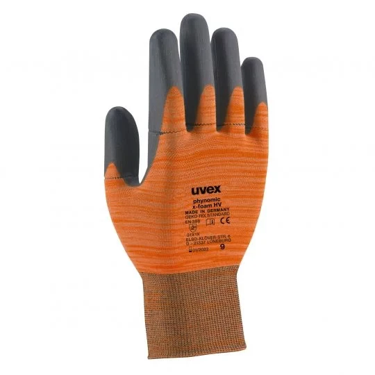 Защитные перчатки uvex финомик x-foam HV - фото 1 - id-p104403514