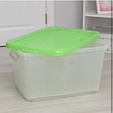 Ящик для хранения с крышкой Darel-box, 75 л, 70×49×37 см, цвет МИКСЕР, фото 2