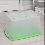 Ящик для хранения с крышкой Darel-box, 75 л, 70×49×37 см, цвет МИКСЕР, фото 3