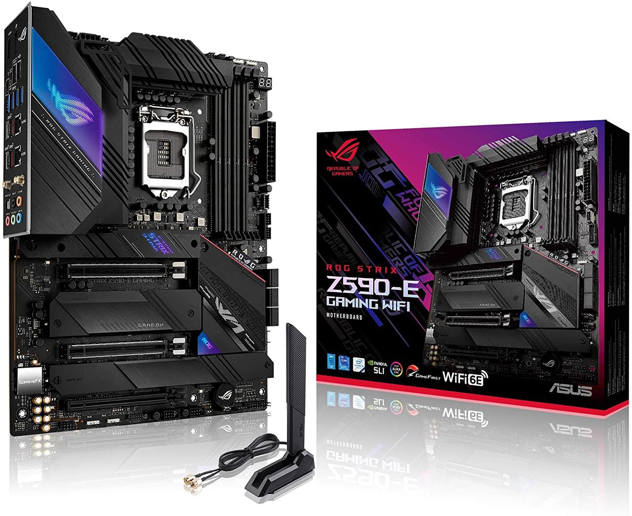 Материнская плата ASUS ROG STRIX Z590-E GAMING WIFI