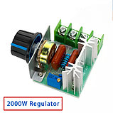 Регулятор SCR напряжения  AC110-220V up 2000ВТ в пределах 50-220В для тэнов, электроинструмента, фото 4