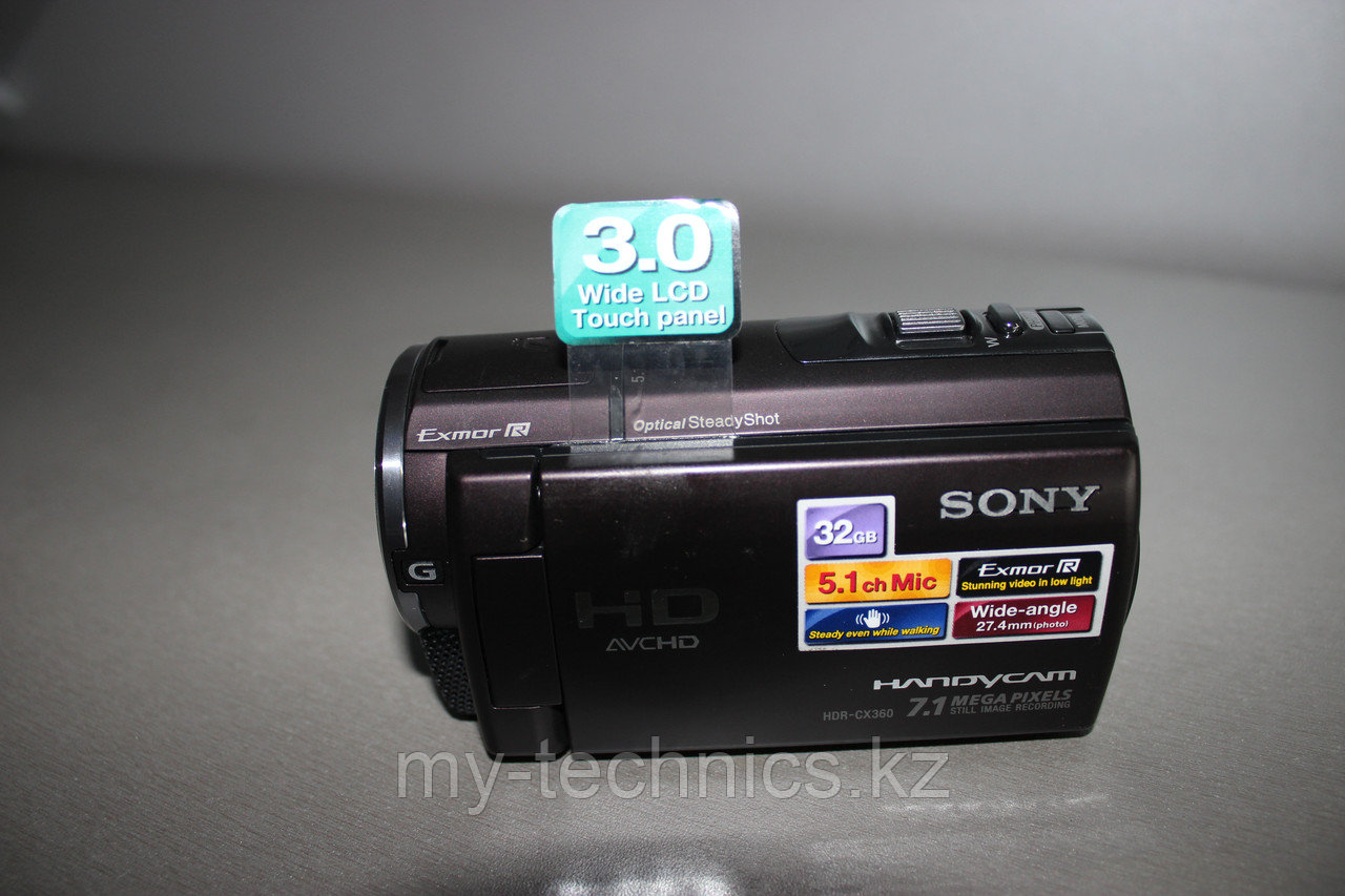 Цифровая видеокамера  Sony HDR-CX360