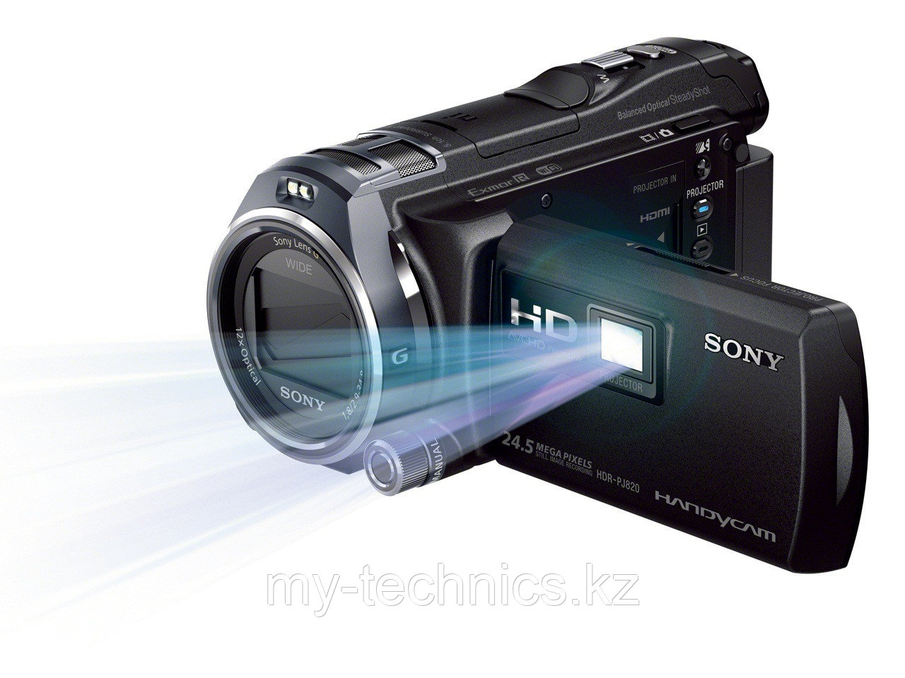 Видеокамера SONY HDR-PJ820E Black, фото 1