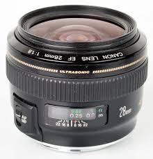 Объектив Canon EF 28mm F/1.8 USM