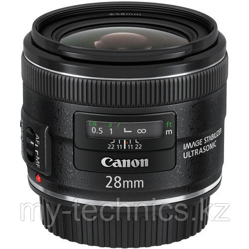 Объектив Canon EF 28mm F/2.8 IS USM, фото 1