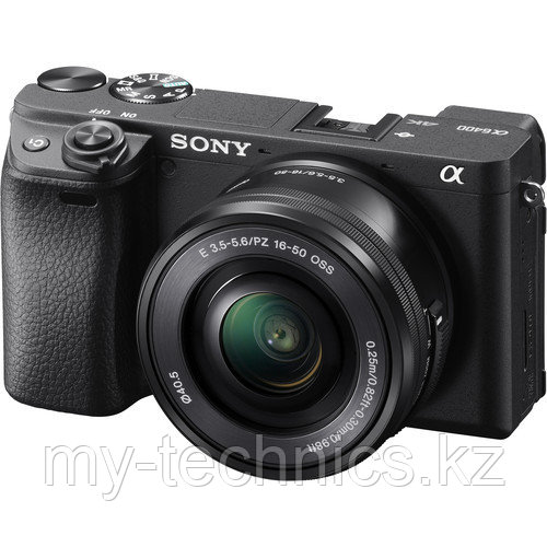 Фотоаппарат Sony A6400 kit 16-50mm f/3.5-5.6 OSS ( меню на русском языке)