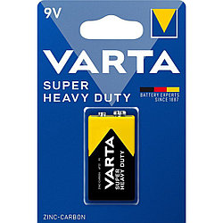 Батарейка VARTA Super Heavy Duty Zinc-Carbon 9V Крона 6F22