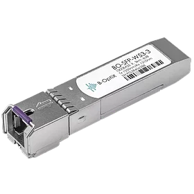 Одноволоконный модуль, B-OptiX SFP WDM 1000Base-BX, разъем SC, рабочая длина волны Tx/Rx: 1550/1310нм, дальнос