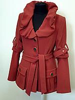 Эксклюзивная Женская Драповая Куртка Медного Цвета 44 размера Турция