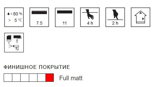 ТИККУРИЛА Краска износостойкая глубокоматовая Perfecta базис А - фото 2 - id-p104408398