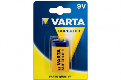Батарейка Крона Varta Superlife 2022 9V (1шт)