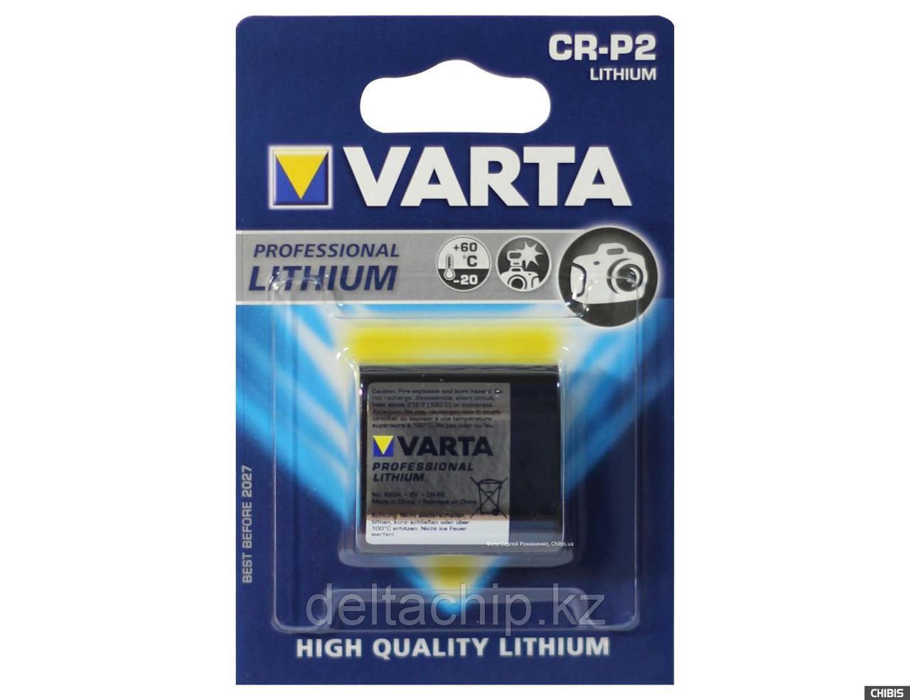 Батарейка Professional Lithium CR-P2 - 6V  (1 шт)