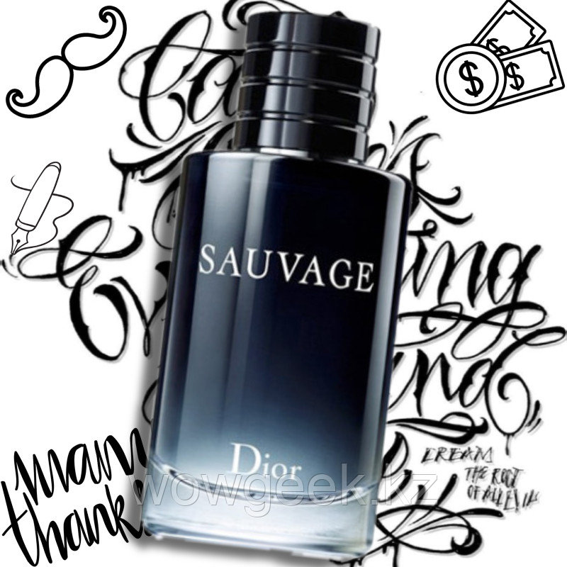 Мужской парфюм — Christian Dior Sauvage: Цена 5900тг. +77075705576 Мужская  парфюмерия от "Магазин подарков "WG"" Успейте купить по скидке!