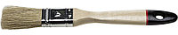 Кисть плоская STAYER UNIVERSAL-EURO , светлая натуральная щетина, деревянная ручка, 25мм