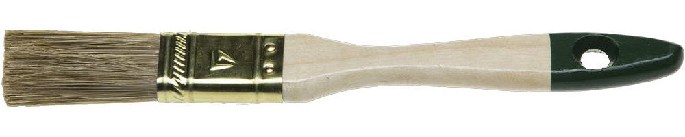 Кисть плоская STAYER LASUR-STANDARD , смешанная (натуральная и искусственная) щетина, деревянная ручка, 20мм - фото 1 - id-p104411494