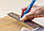 Строительный карандаш плотника ЗУБР, HB, 180мм, утолщенный стержень 3*6 мм, КСП, серия Профессионал, фото 3