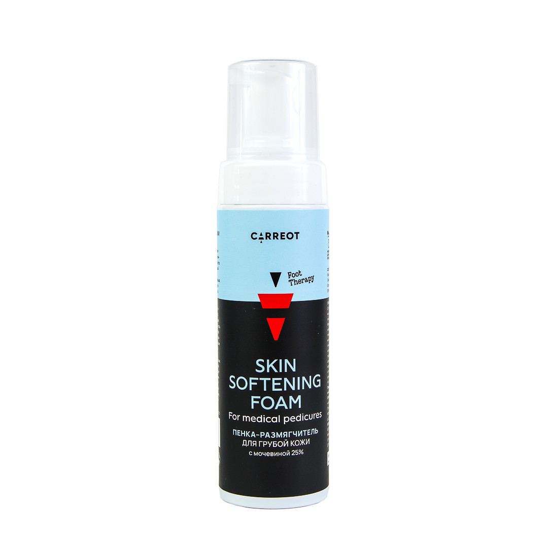 CARREOT Skin softening foam 200мл (пенка-размягчитель с мочевиной 25%)