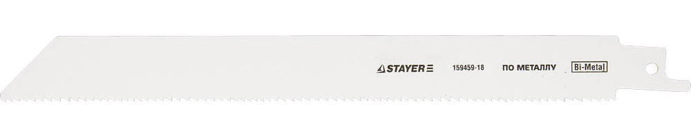 Полотно STAYER PROFI S1122EF для сабельной эл. ножовки Bi-Met, тонколистовой, профильн металл, нерж сталь, - фото 1 - id-p104412772