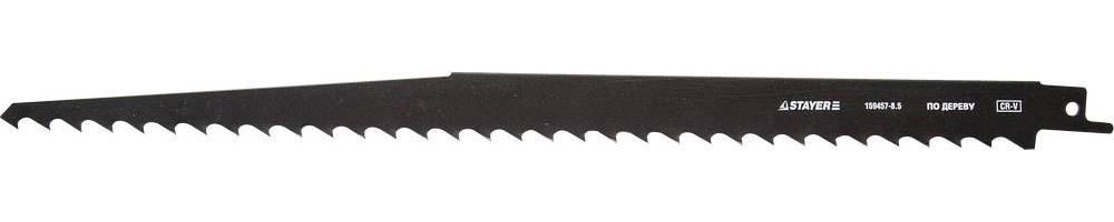Полотно STAYER PROFI S617K для сабельной эл. ножовки Cr-V,быстрый грубый рез, для обрезки деревьев, - фото 1 - id-p104412786