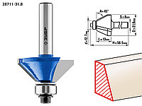 ЗУБР 31,8x13мм, фреза кромочная калевочная(фасочная) №9