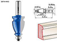 ЗУБР 44,5x28мм, хвостовик 12мм, фреза кромочная фигурная №3