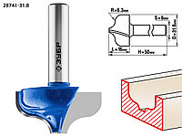 ЗУБР 31,8x16мм, радиус 6.3мм, фреза пазовая фасонная №2