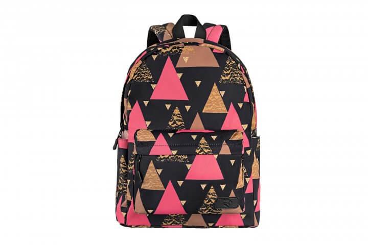 Рюкзак 2Е, TeensPack Triangles, чёрный