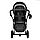 Детская коляска Pituso Confort 2 в 1 Plus 3 черный/графит, фото 3