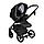 Детская коляска Pituso Confort 2 в 1 Plus 3 черный/графит, фото 4