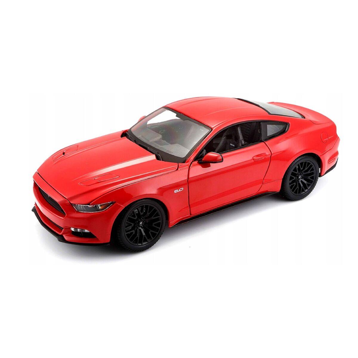 Машинка Ford Mustang GT 2015 (red) Maisto 1:18 - фото 1 - id-p104416122