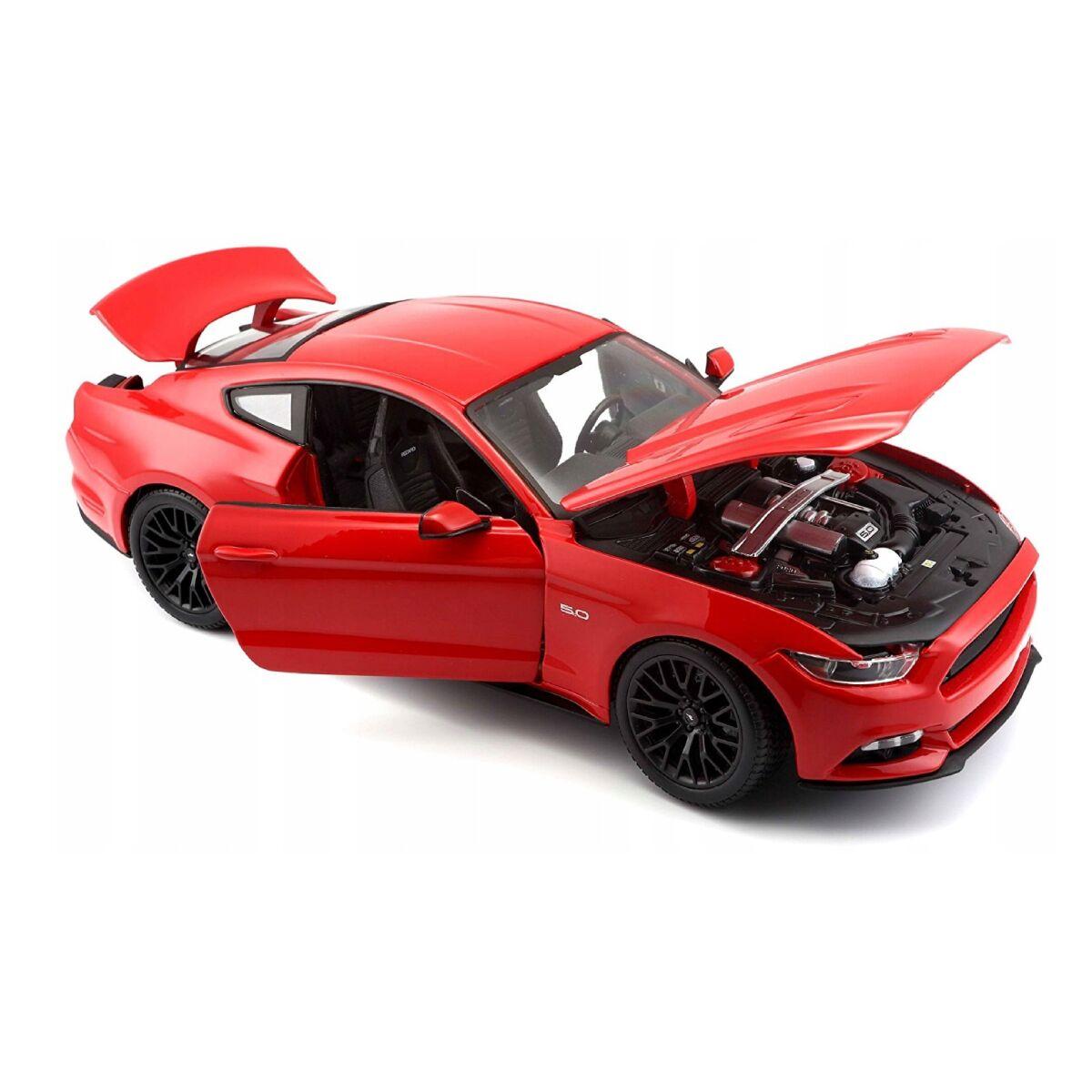 Машинка Ford Mustang GT 2015 (red) Maisto 1:18 - фото 3 - id-p104416122