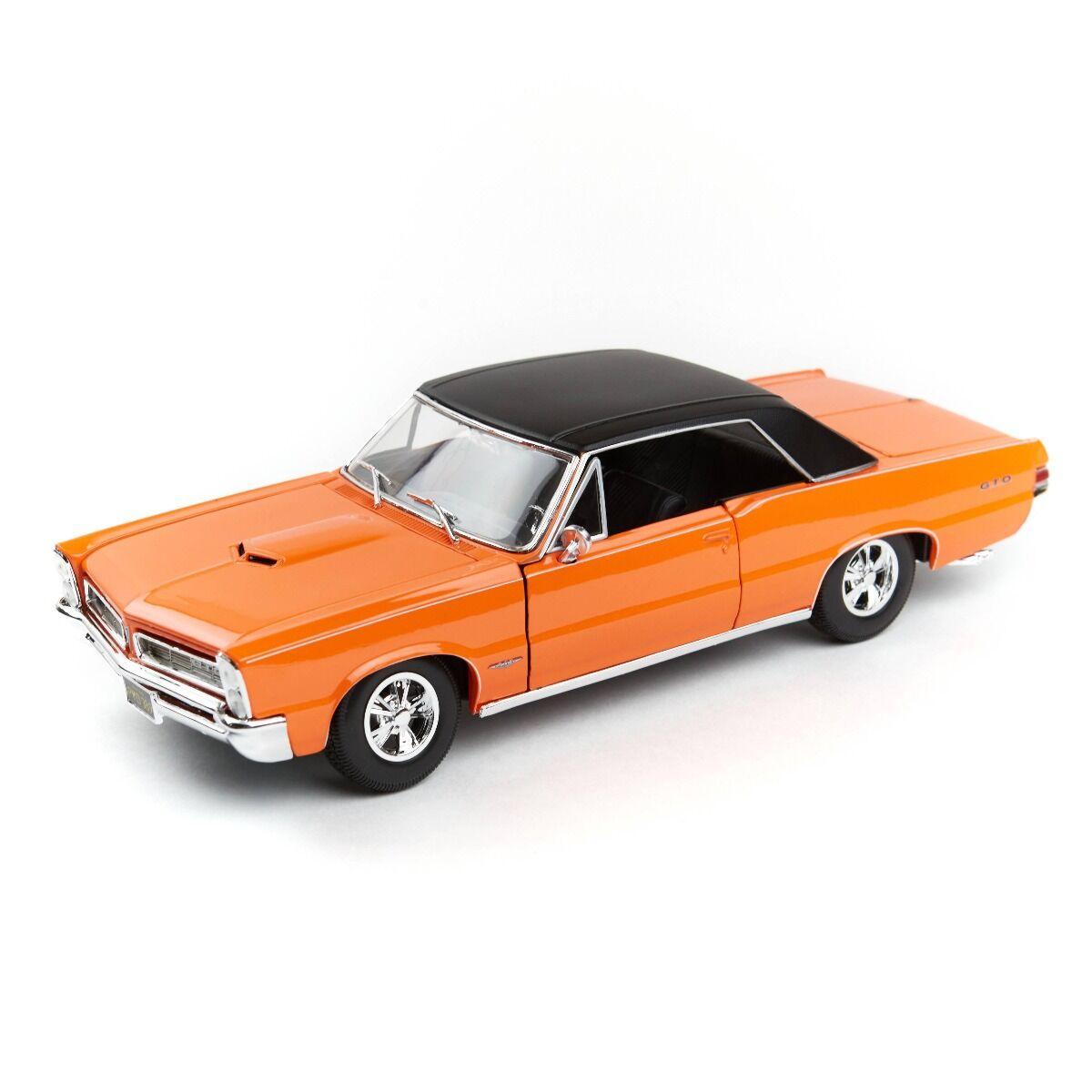 Машинка Pontiac GTO 1965 (orange) Maisto - фото 1 - id-p104416141