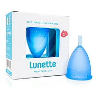 Менструальная чаша Lunette синяя Model 2