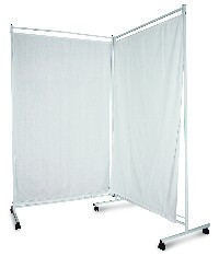 медицинская ширма 2х секционная