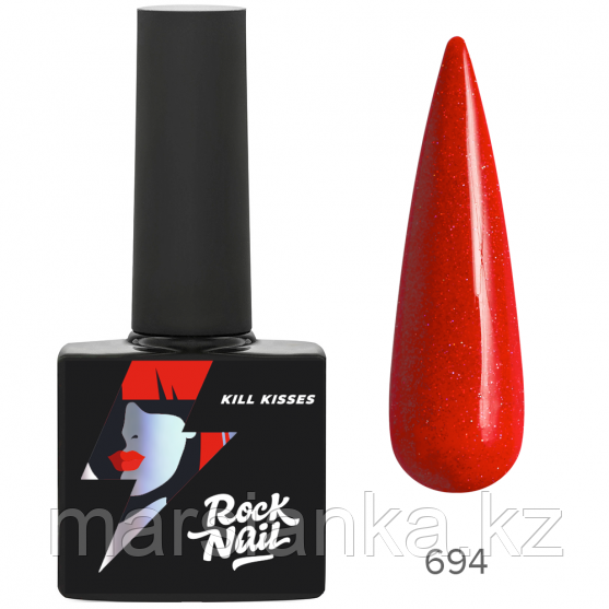 Гель-лак RockNail Kill Kisses #694, 10мл