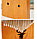 Калимба "Олений край", 17 нот до-мажор. Деревянный музыкальный инструмент, коричневый с градиентом., фото 4